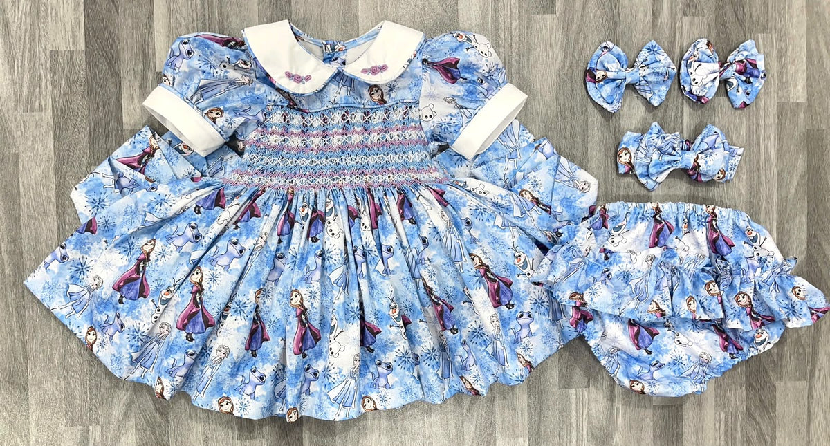 PRE-ORDER Snow Sisters Smock Dress | £20 DEPOSIT