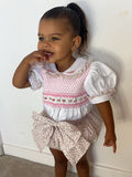 Smocked Rompers
