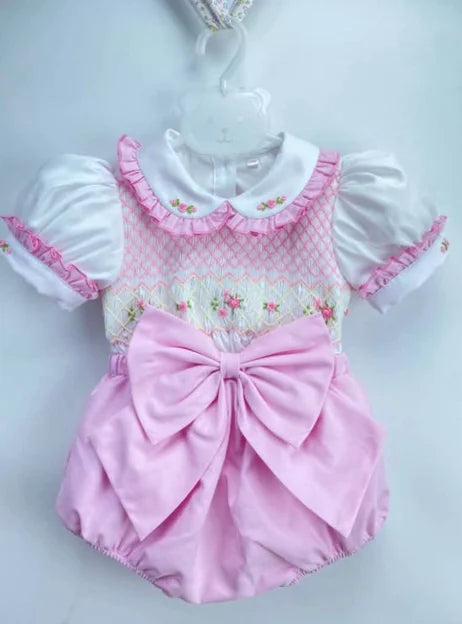 Smocked Rompers