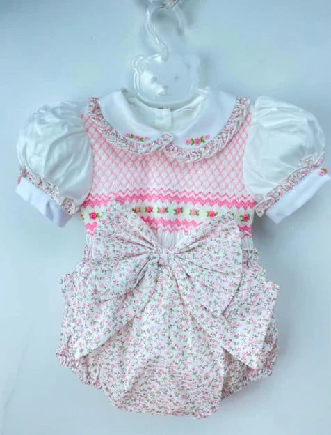 Smocked Rompers