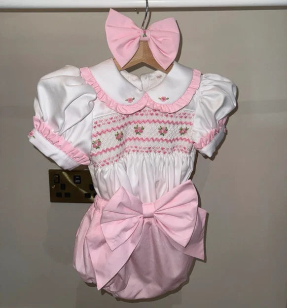 Smocked Rompers