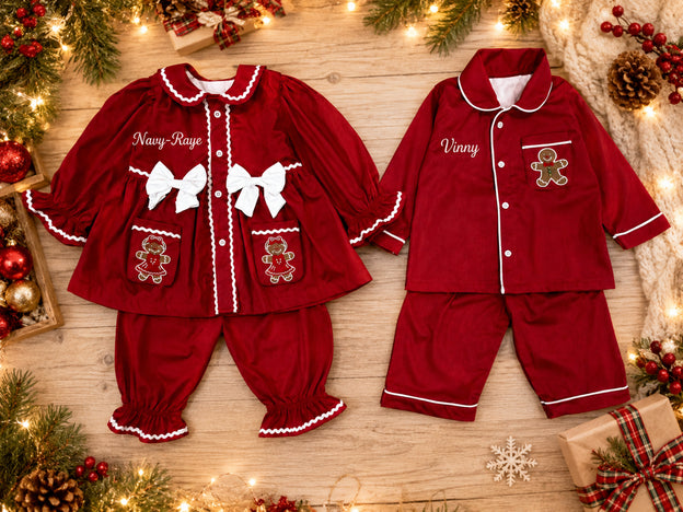PRE-ORDER - Gingerbread Lane Pyjamas Girls (DUE END OCTOBER)