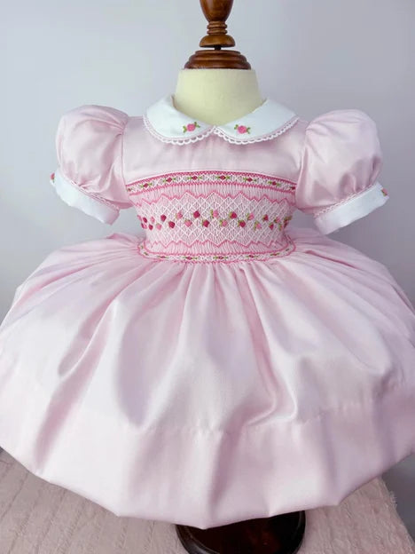 Pink Smock Dress