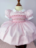 Pink Smock Dress
