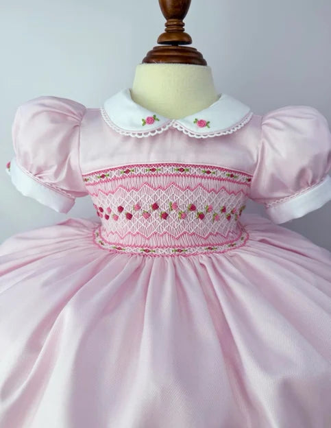 Pink Smock Dress