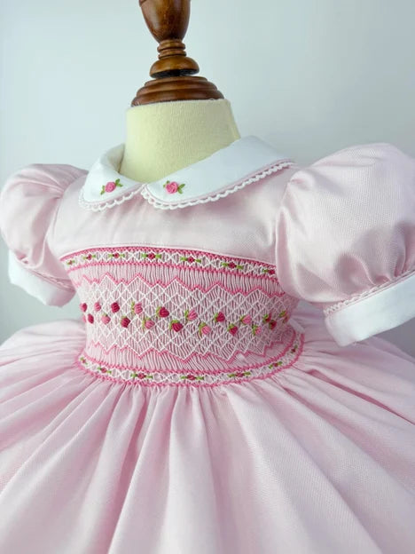 Pink Smock Dress